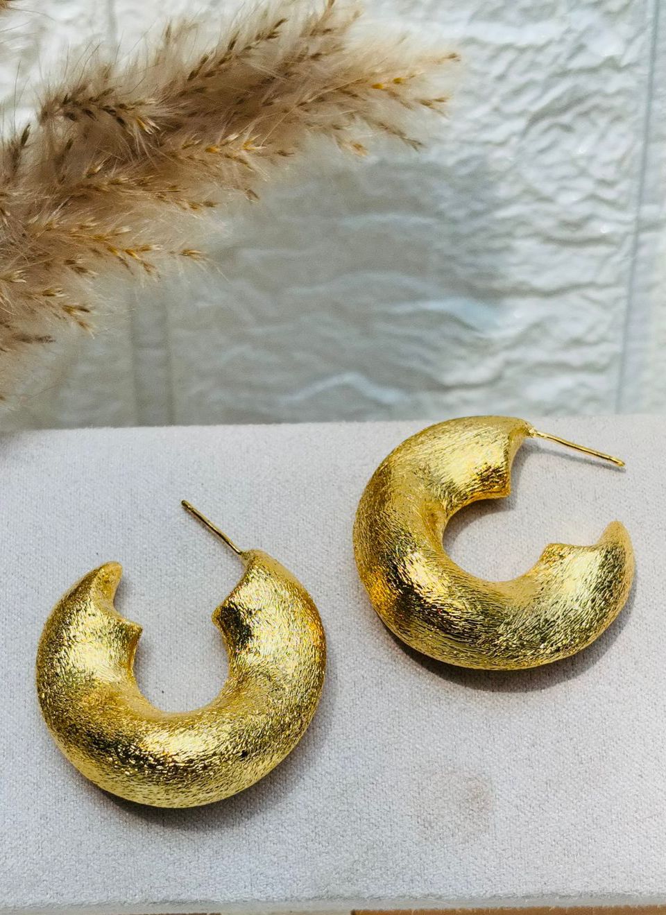 Bold gold hoops