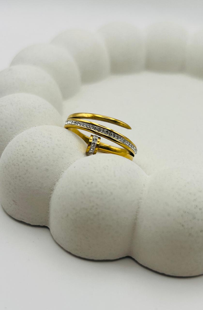 Nail wrap ring